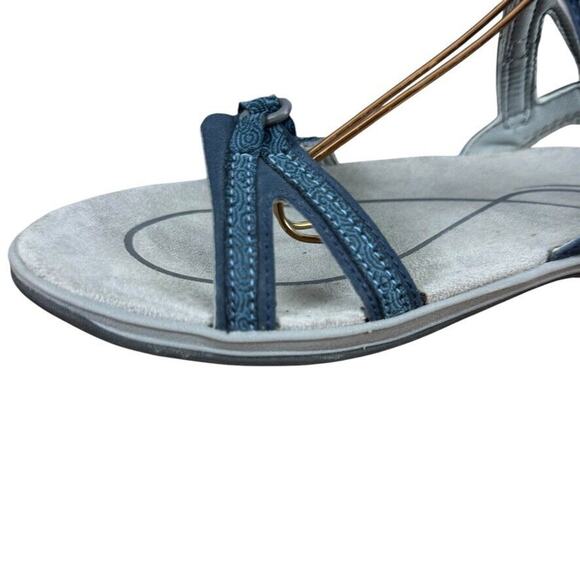 Eddie Bauer Womens Blue Hiking Sporty Summer Sandals Ankle Strap Shoes sz 11 - Picture 5 of 16